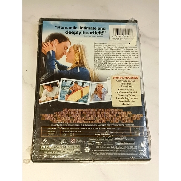 Dear John DVD - Picture 2 of 2